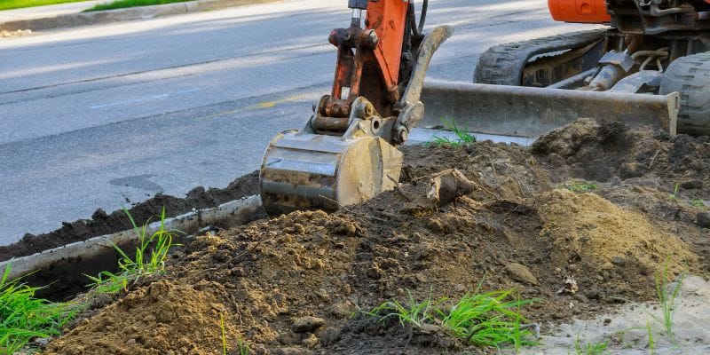 Trench works